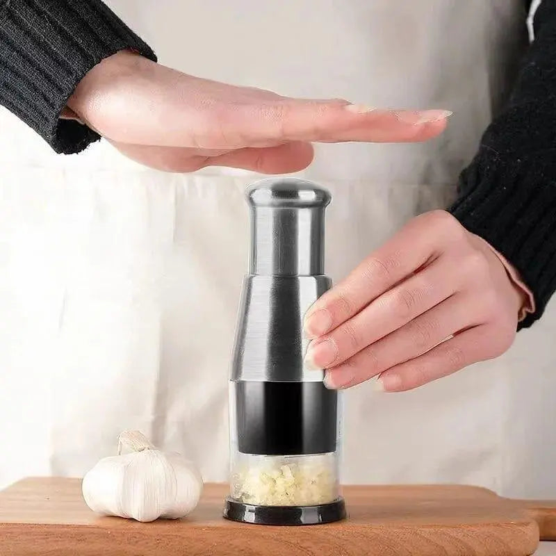 (MOZALL) Hand Press Garlic Chopper Appliance Lastricks.
