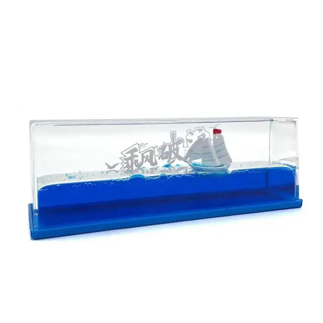 Ship Fluid Drift Bottle Decoration toy  Lastricks | London.
