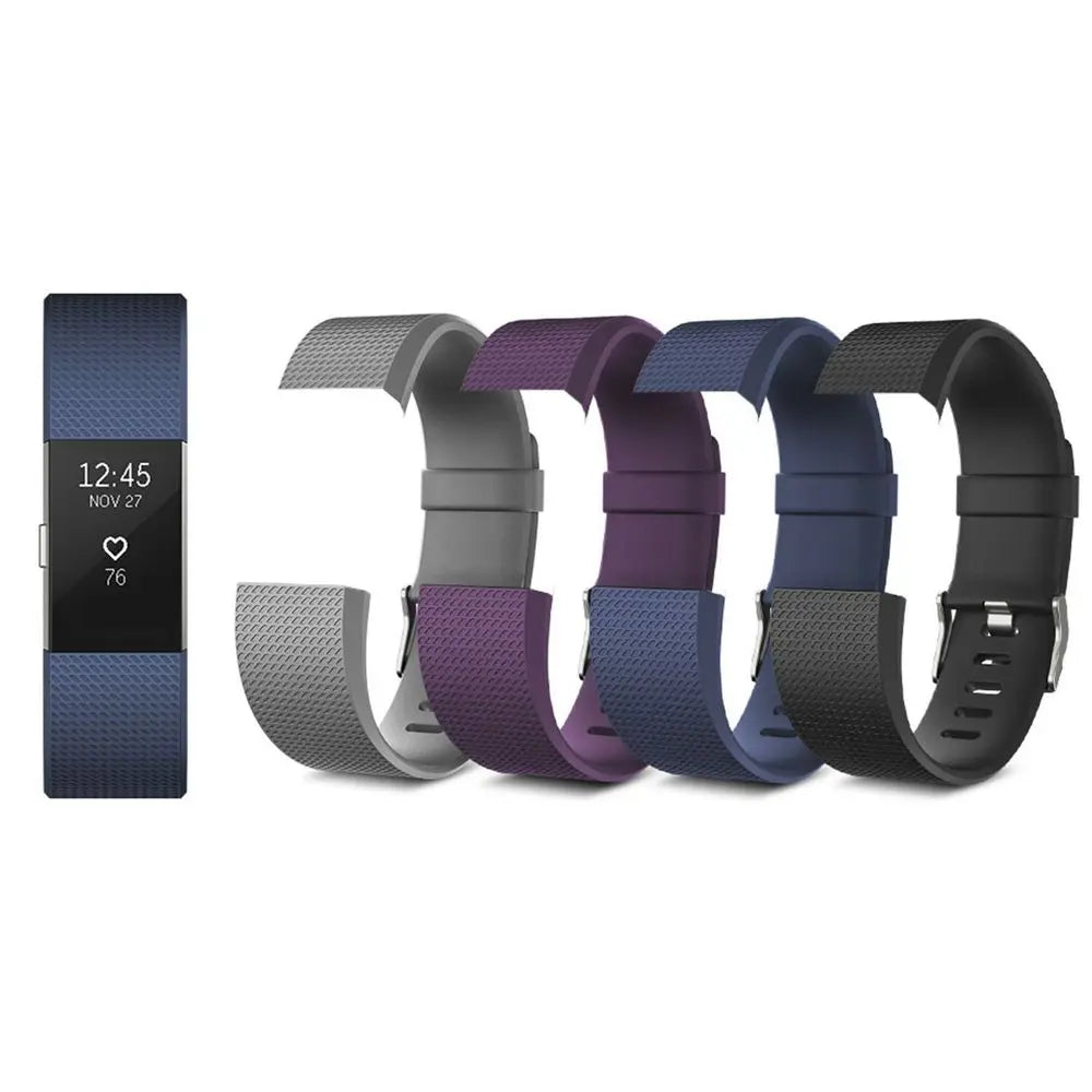 Fitbit Charge 2 Classic Adjustable Replacement Straps - Small | Large - Image #1