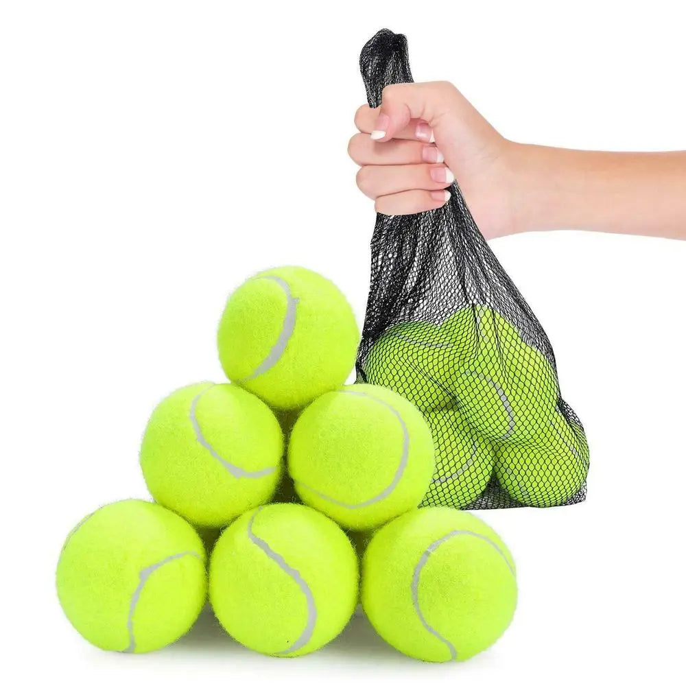 Aspect Practice Tennis Balls, Pressureless Training Exercise Tennis Balls with bag, Soft Rubber Tennis Balls for Beginners, Pack of 24 - Image #1