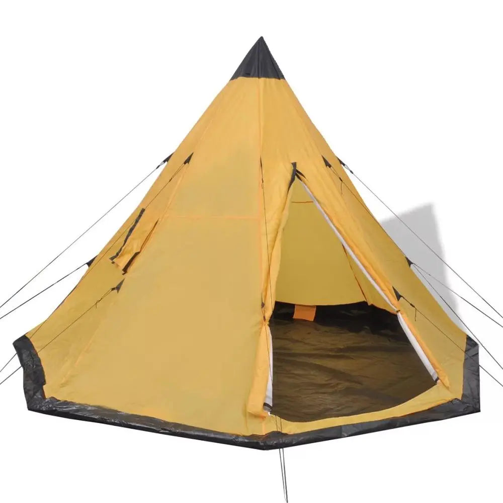 vidaXL 4-person Tent Grey - Image #7