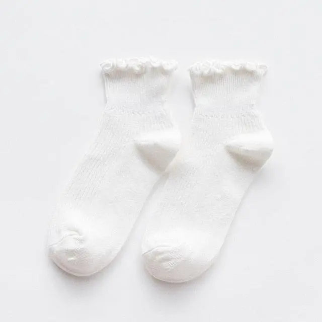 (Frilly Ruffle) Socks Lolita Style women  Lastricks | London.