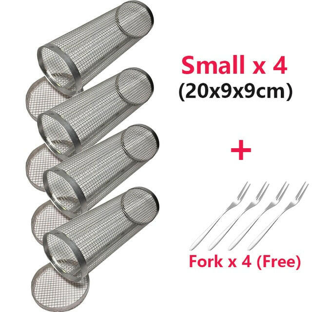 Stainless Steel Grilling Basket outdoor  Lastricks | London.