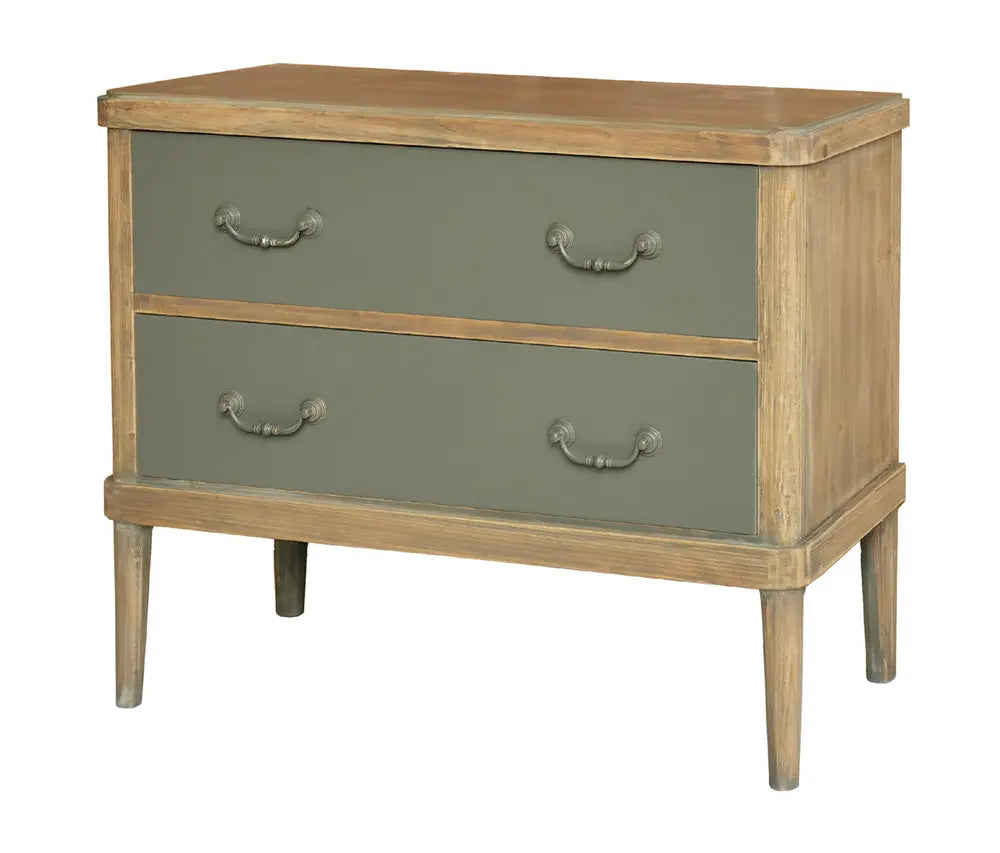 77CM WOODEN CHEST OF DRAWERS - Image #1