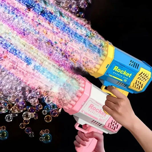 40 hole bubble machine fully automatic bubble blowing light Outdoor bubble machine without battery without bubble water - Image #1