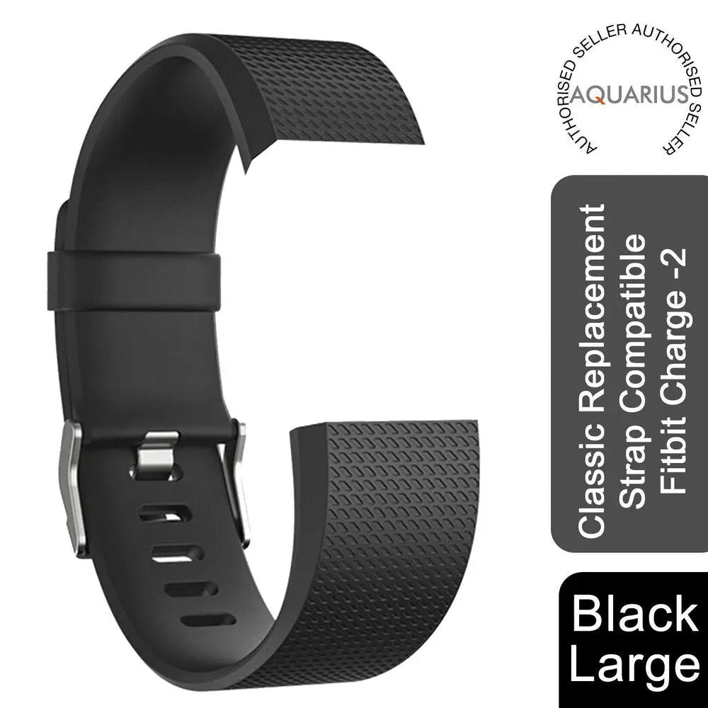 Fitbit Charge 2 Classic Adjustable Replacement Straps - Small | Large - Image #4