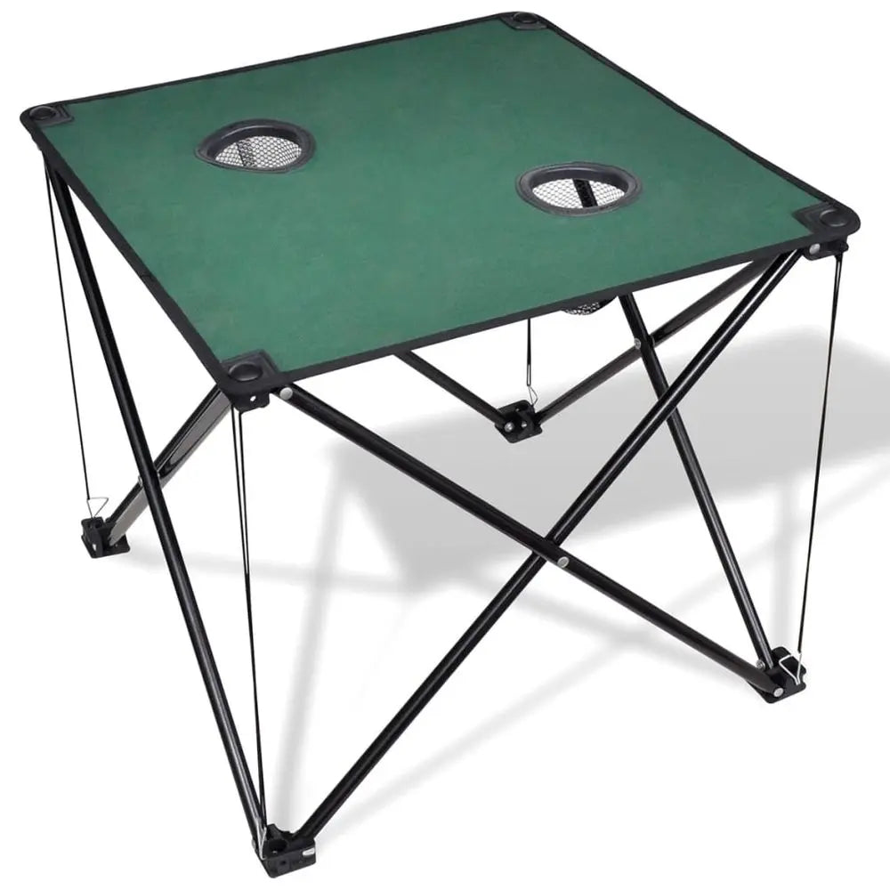 Foldable Camping Table Grey - Image #6