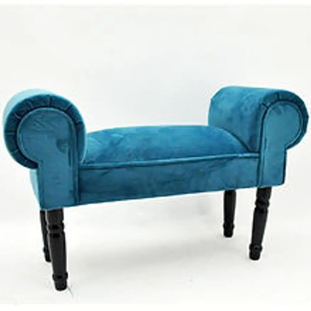 BLUE VELVET WINDOW SEAT - Image #1