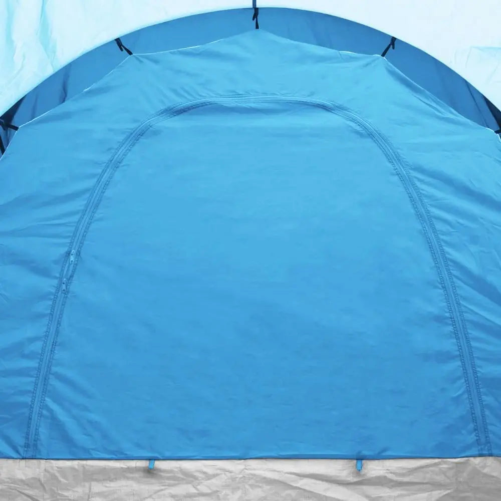 vidaXL Camping Tent 6 Persons Blue and Light Blue - Image #3