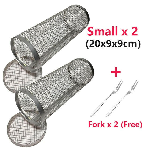 Stainless Steel Grilling Basket outdoor  Lastricks | London.