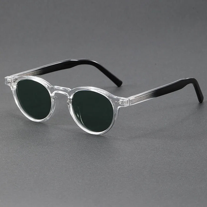 Polarized Sunglasses Men TR90 Frame Acetate Fashion Sun Glasses Women Unisex Trend Decoration European Style Grey Brown
