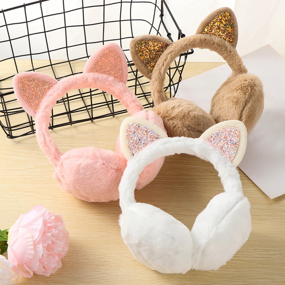 Winter Ear Muffs Ear Warmer Lovely Kids Thicken Plush Unicorn Earmuffs New High Quality Ear Cover Kids Gifts Warmer Accessories