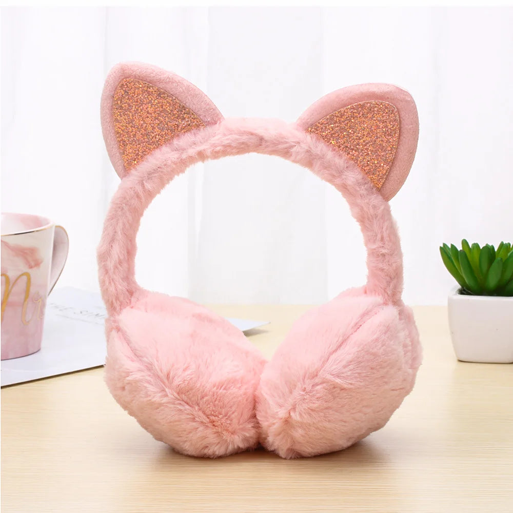 Winter Ear Muffs Ear Warmer Lovely Kids Thicken Plush Unicorn Earmuffs New High Quality Ear Cover Kids Gifts Warmer Accessories