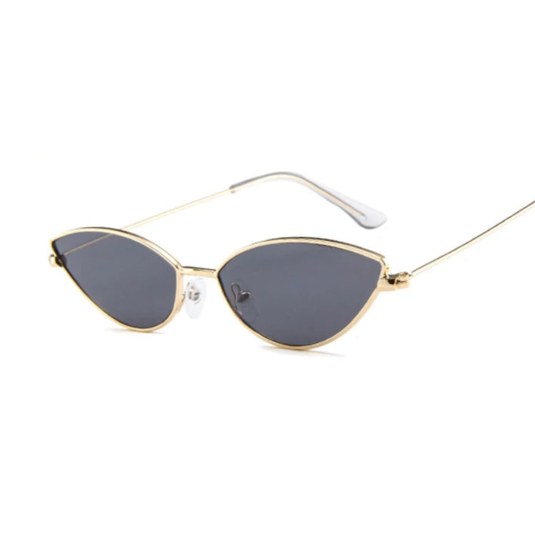 Cute Sexy Cat Eye Sunglasses Woman Retro Small Black Red Pink Cateye Sun Glasses Female Vintage Shades For Woman