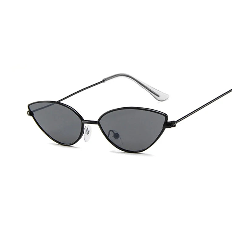 Cute Sexy Cat Eye Sunglasses Woman Retro Small Black Red Pink Cateye Sun Glasses Female Vintage Shades For Woman