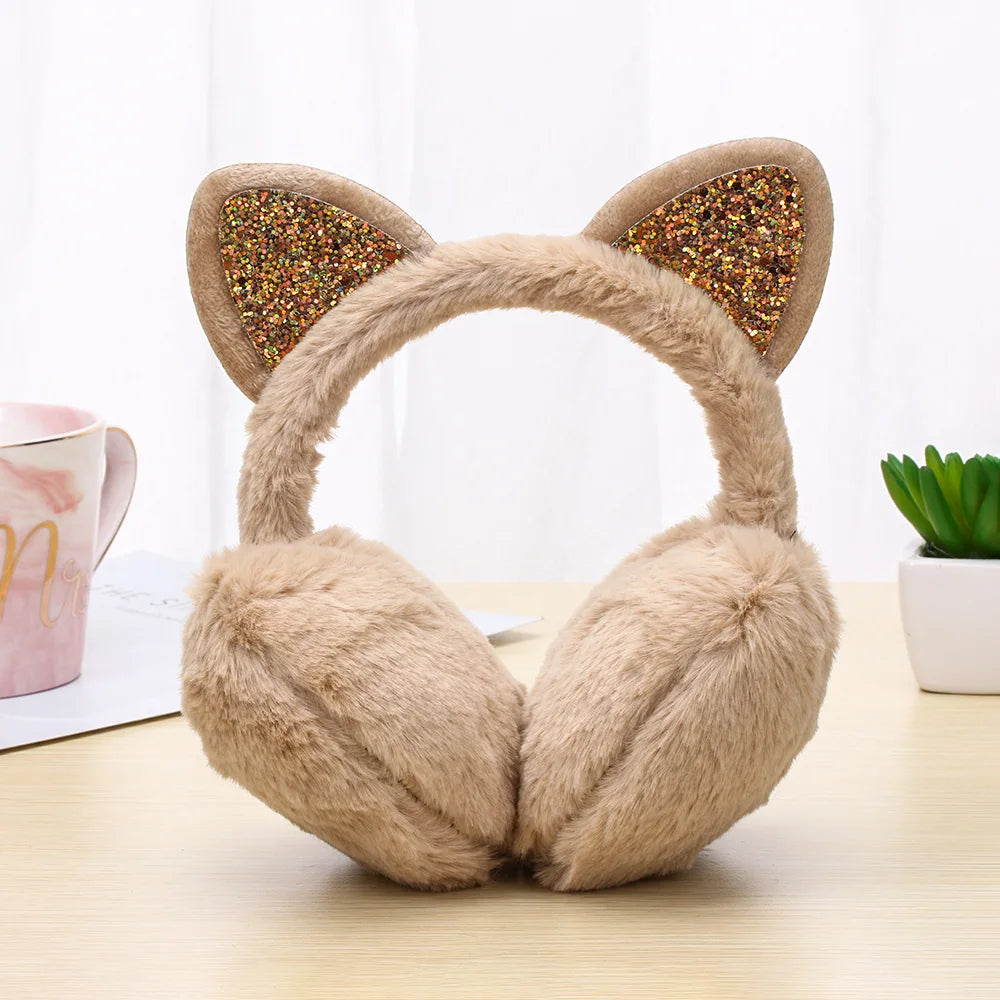 Winter Ear Muffs Ear Warmer Lovely Kids Thicken Plush Unicorn Earmuffs New High Quality Ear Cover Kids Gifts Warmer Accessories