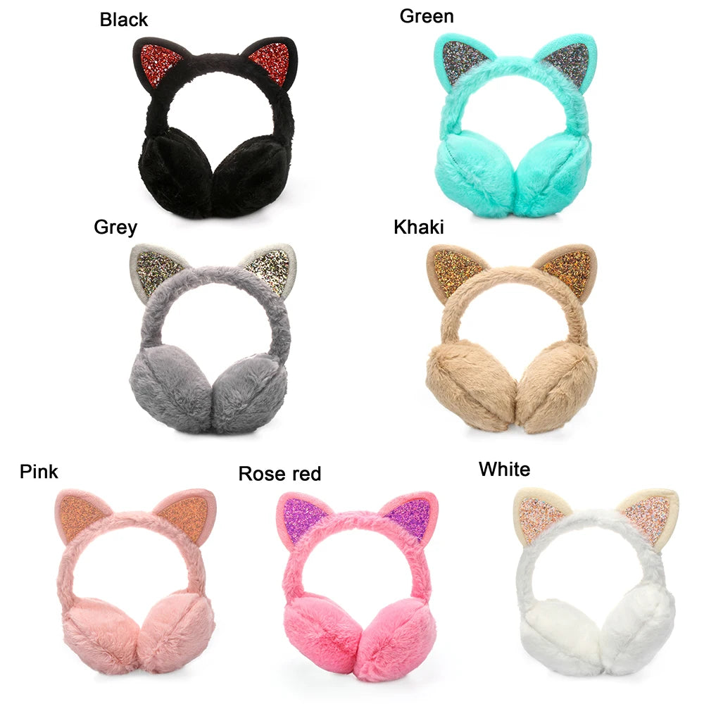 Winter Ear Muffs Ear Warmer Lovely Kids Thicken Plush Unicorn Earmuffs New High Quality Ear Cover Kids Gifts Warmer Accessories