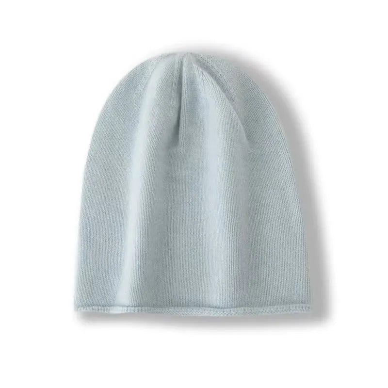 Soft 100% Cashmere Scarf for Autumn and Winter, Women's Knitted Warm Neck Protection Scarf 160*25CM