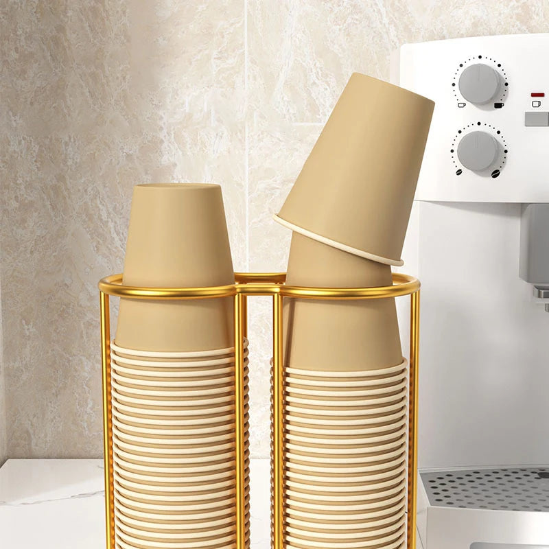 Kitchen Paper Cup Holder Picker Multifunctional Desktop Cup Storage Rack Household Coffee Cup Holder For Home Disposables Cups