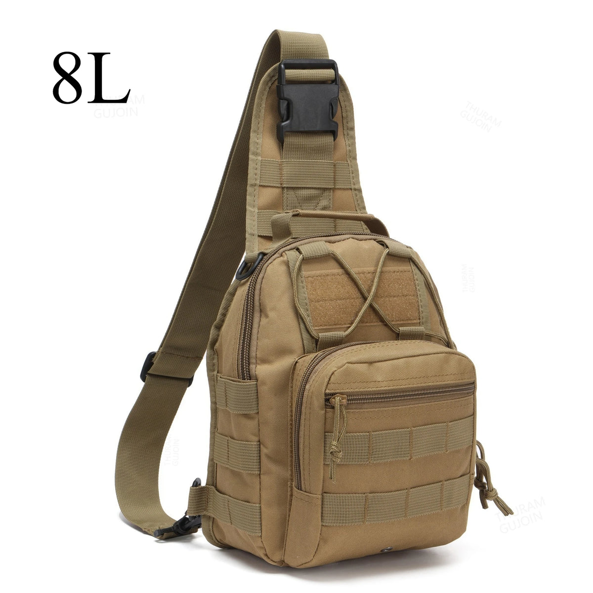 THURAM 8L/15L Outdoor Tactical Bag Backpack Sport Bag Pack Sling Shoulder Backpack Tactical Bag for Every Day Carry