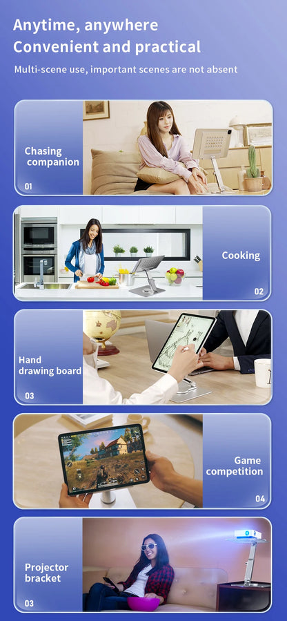 360° Rotating Aluminium Tablet Stand – view 15