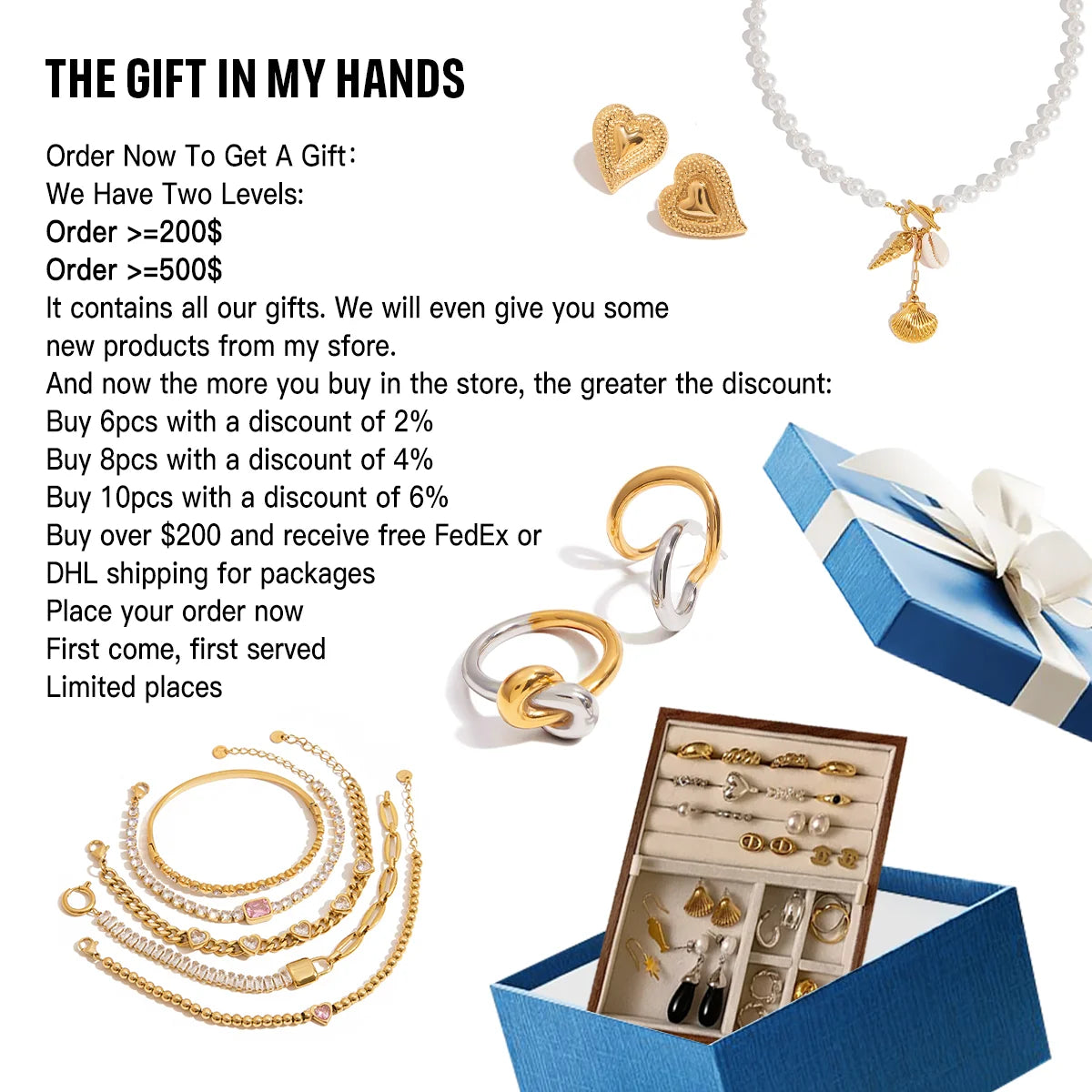 Uworld Simple Classic 18K Gold Color Plated Stainless Steel White Water Rhinestone Lightning Pendant Necklace Stackable Chain Ne