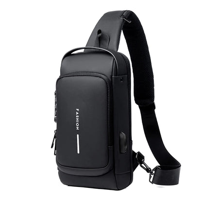 Anti-Theft USB Sling Bag – view 2