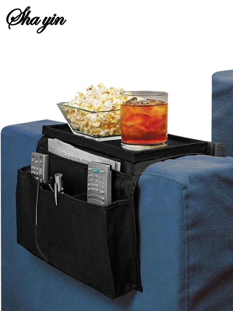 Sofa storage bag, sofa armrest storage hanging bag, remote control storage bag, home storage bag