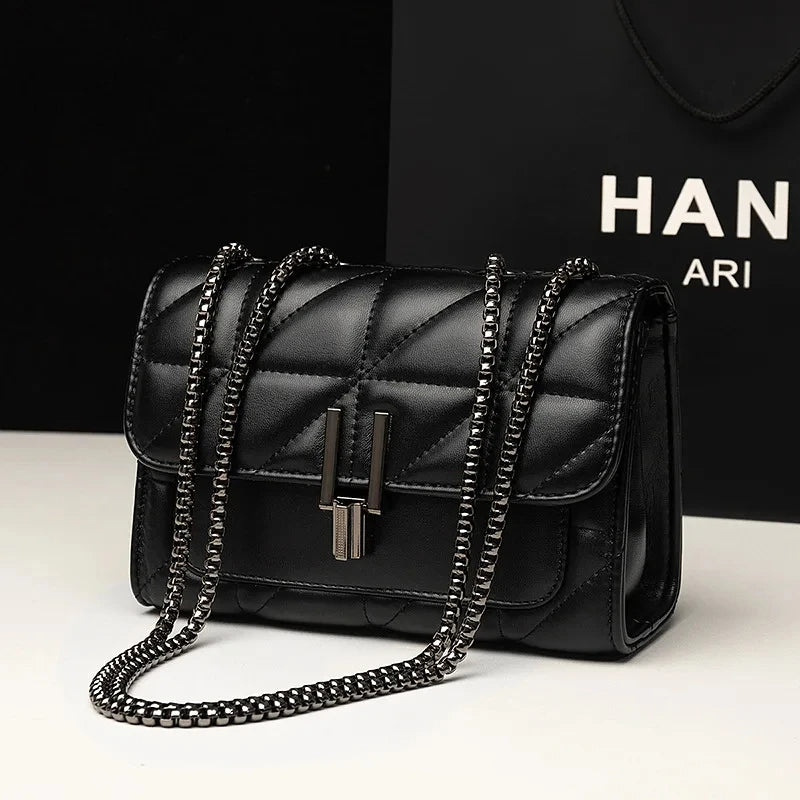 Luxury Designer Shoulder Bag Handbag Women Leather Chain Crossbody Bags For Women's Handbags Messenger Female Clutch Bags