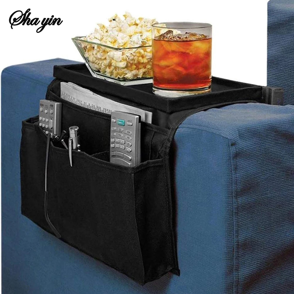 Sofa storage bag, sofa armrest storage hanging bag, remote control storage bag, home storage bag