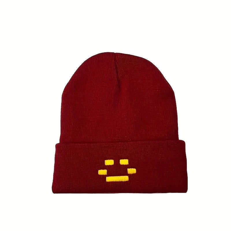 Autumn Winter Women Men Embroidery Knitted Hat Quackity Warm Beanies Hats It Makes You Look Cool