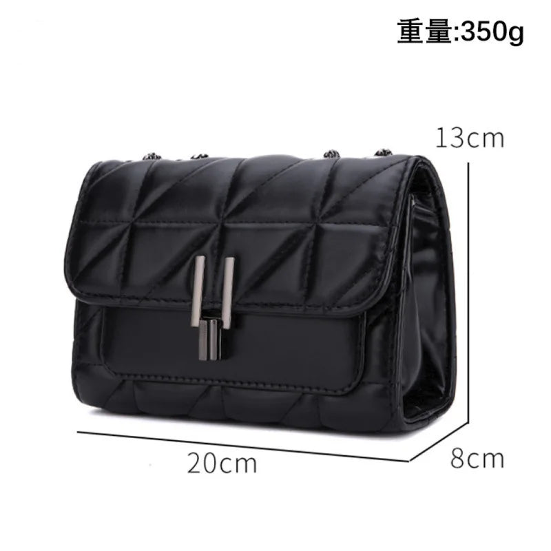 Luxury Designer Shoulder Bag Handbag Women Leather Chain Crossbody Bags For Women's Handbags Messenger Female Clutch Bags