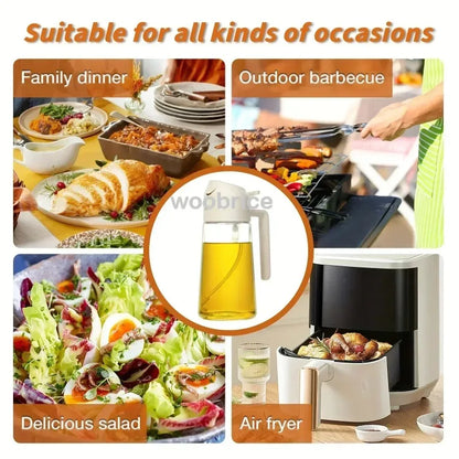 2-in-1 Oil Sprayer Bottle 500ml – view 6