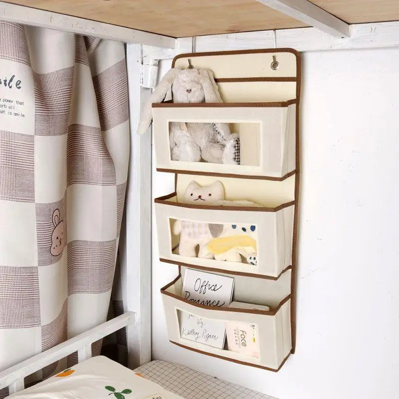 For Student Dormitory Home Use Dorm Bed Hook Hanging Storage Bag No Drill Under Bed Headboard Organizer Bedroom Bedside Rack