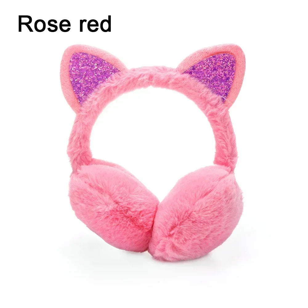 Winter Ear Muffs Ear Warmer Lovely Kids Thicken Plush Unicorn Earmuffs New High Quality Ear Cover Kids Gifts Warmer Accessories