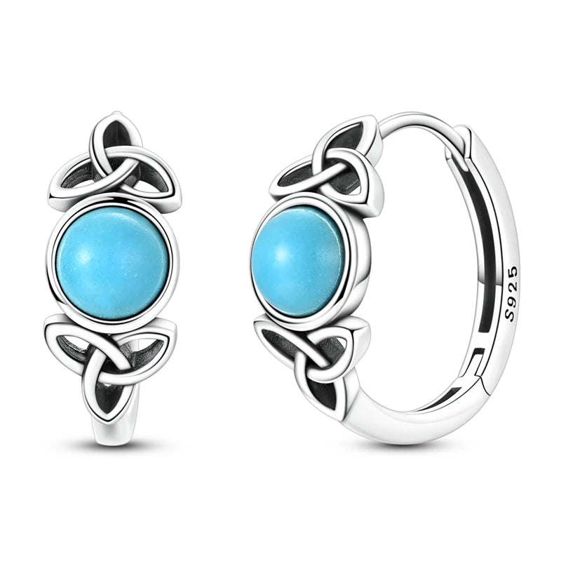 Original 925 Sterling Silver Women Hoop Earrings High Quality Shine Zircon U Shaped Classic Style Earring For Women Jewelry Gift