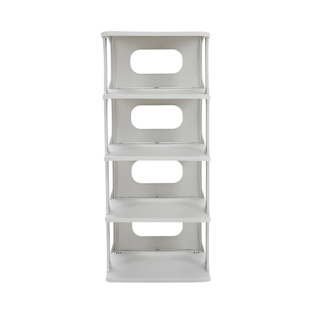 【Breeins】4/6-Tier Stackable Shoes Rack For Entryway Shoes Storage Organizer Shelf Home Decoration