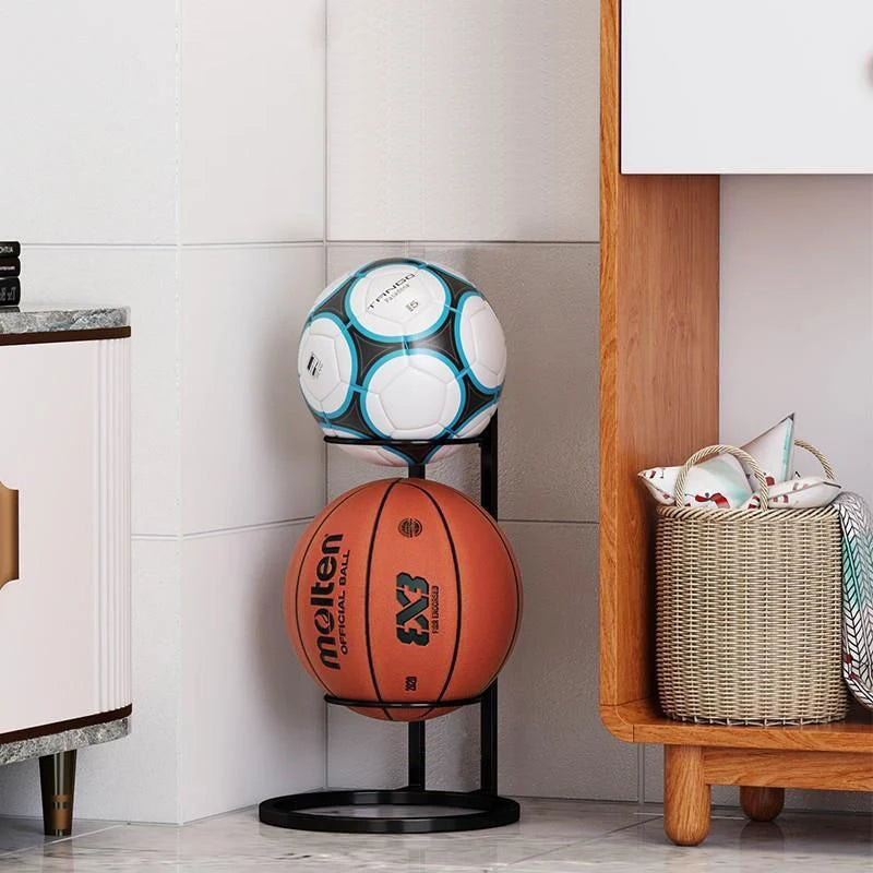 Basketball Storage Racks Balls Organizer Storage Frames Home Furnishings Living Room Bedroom Space Saving Supplies