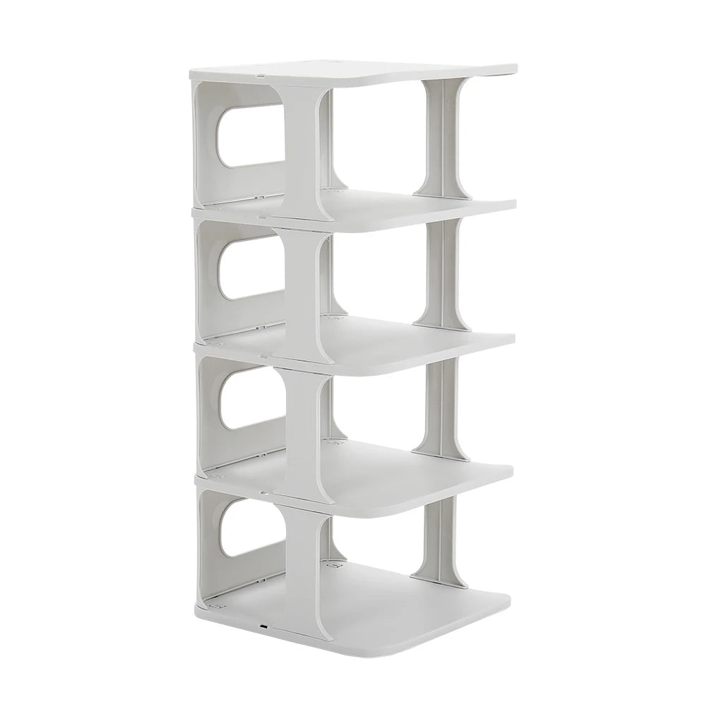 【Breeins】4/6-Tier Stackable Shoes Rack For Entryway Shoes Storage Organizer Shelf Home Decoration
