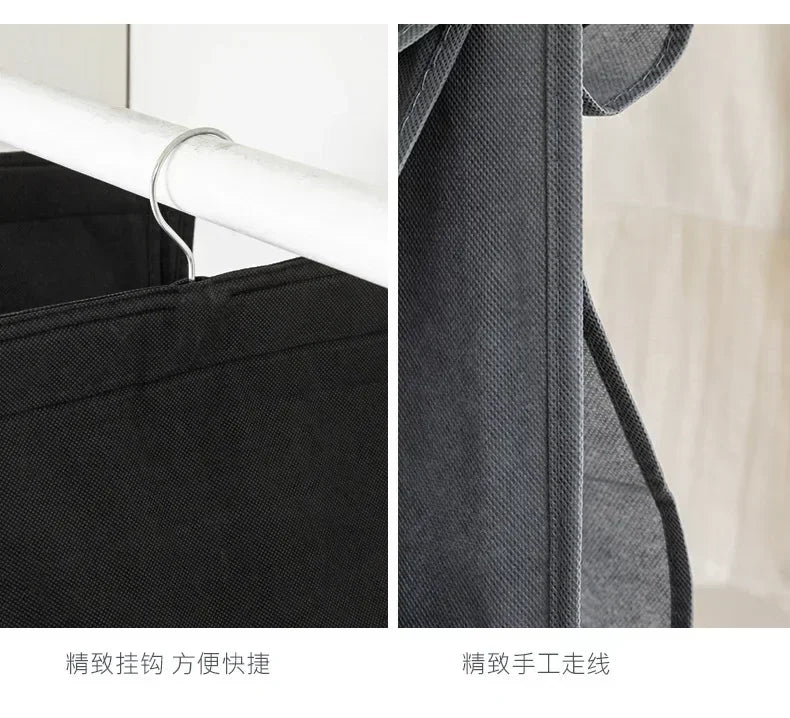 Shoe Storage Hanging Bag 12 Compartments Shoe Storage Hanging Bag Home Wardrobe Non-woven Multi-layer Storage Storage Shoe Bag