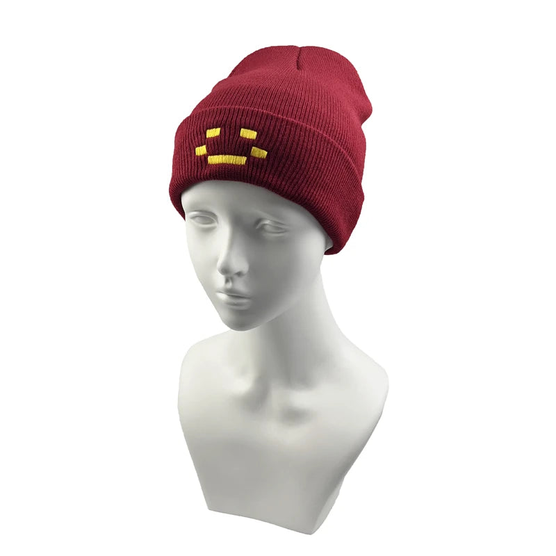 Autumn Winter Women Men Embroidery Knitted Hat Quackity Warm Beanies Hats It Makes You Look Cool