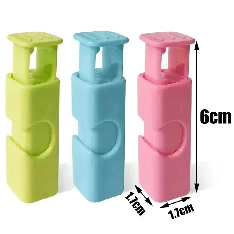 12 PCS Reusable Bread Bag Clips Fresh Food Seal Plastic Spring Clip Snack Storage for Home Kitchen