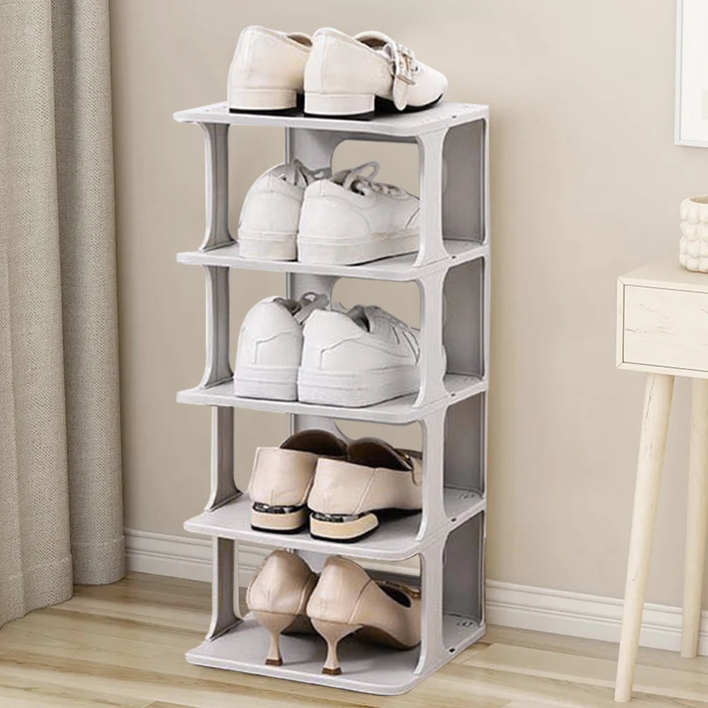 【Lifeideas】4-Tier Stackable Shoes Rack