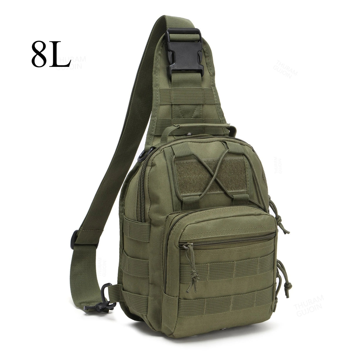 THURAM 8L/15L Outdoor Tactical Bag Backpack Sport Bag Pack Sling Shoulder Backpack Tactical Bag for Every Day Carry