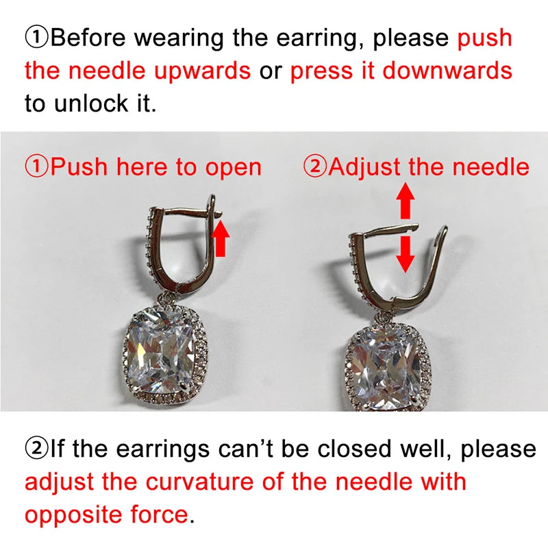 Huitan Rose Gold Color Women Hoop Earrings Cross Design Trendy Party Elegant Lady Wedding Accessories Inlaid Shiny CZ Jewelry