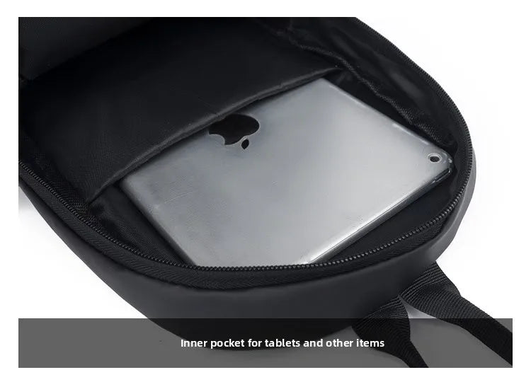 Large Capacity Fashion Waterproof Men's Crossbody Bag Casual Travel Leisure Ladies Single Shoulder Slant Bag Chest Bag