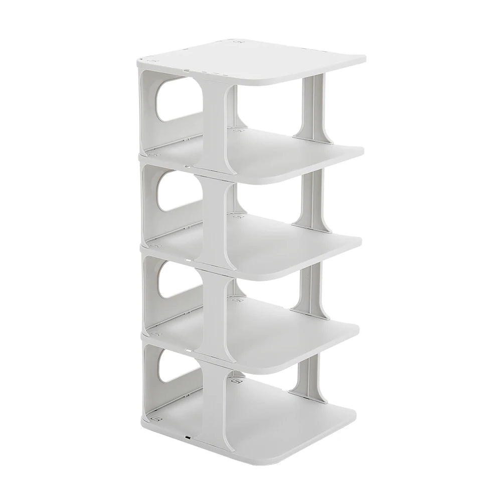 【Breeins】4/6-Tier Stackable Shoes Rack For Entryway Shoes Storage Organizer Shelf Home Decoration