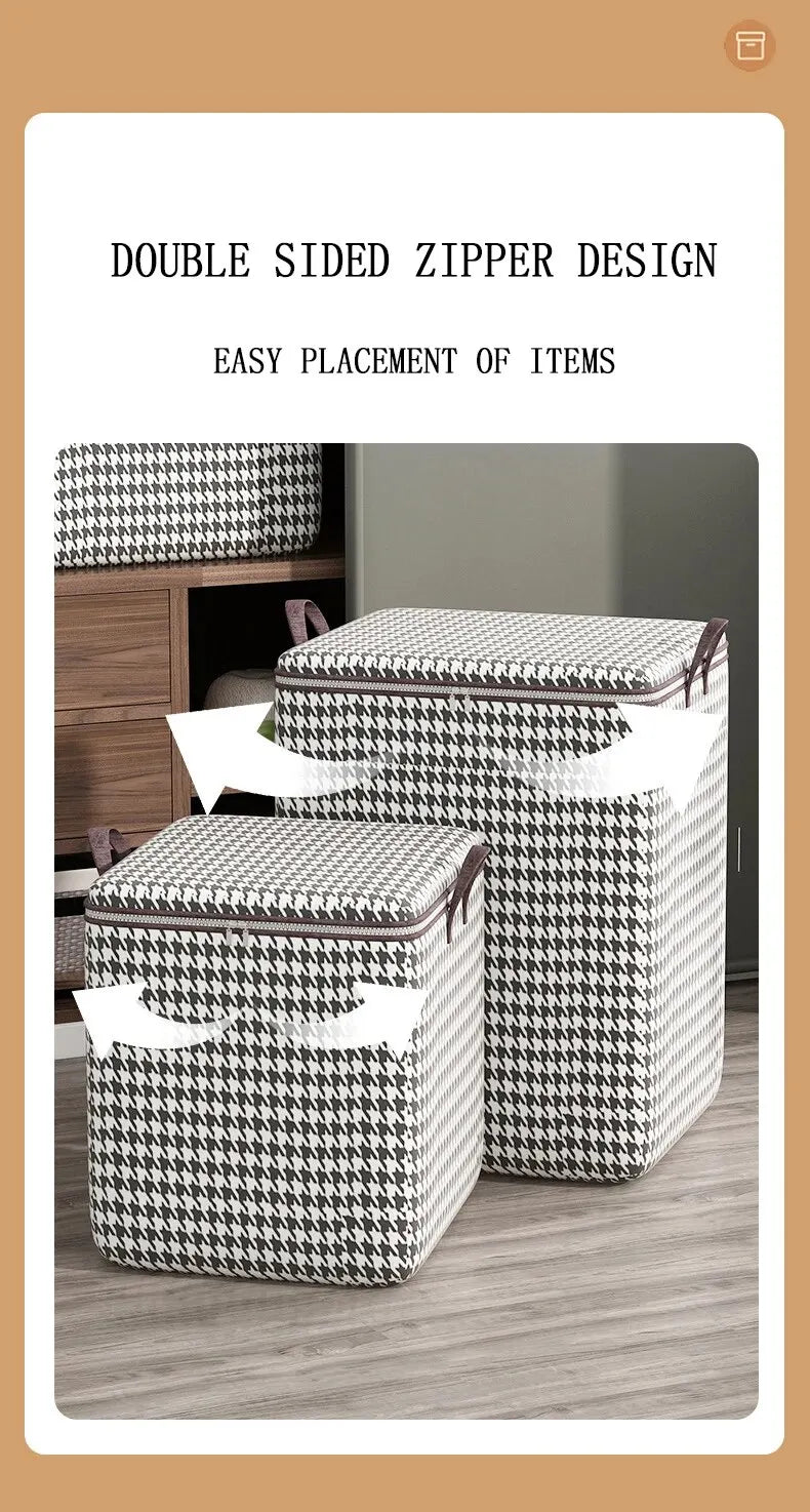 Household Storage Bag Non Woven Fabric Quilt Storage Pouch Suitable For Various Scenarios Dustproof And Waterproof
