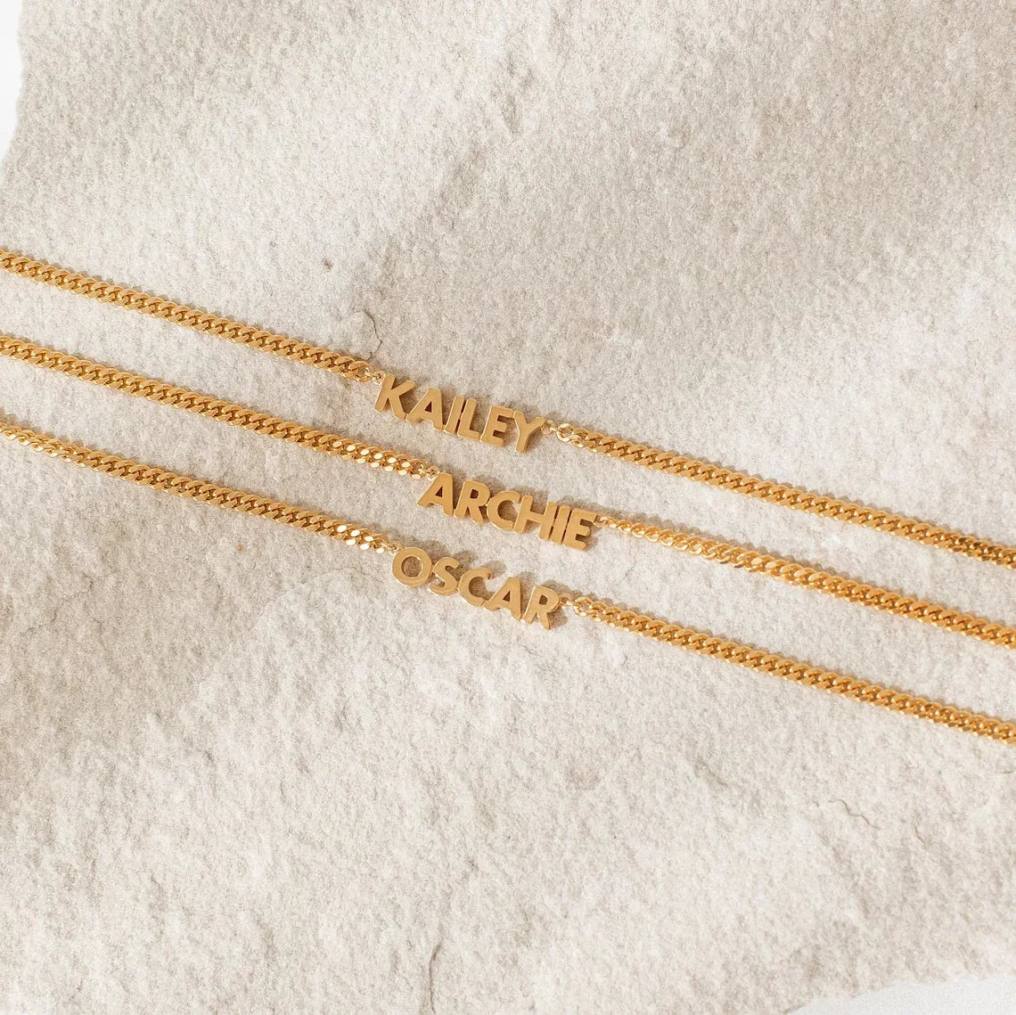 Custom Name Necklace For Women Stainless Steel Personalized Minimal Personalized Name Jewelry  Birthday Gift for Her