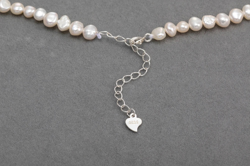 YWYC 4-5mm Baroque Freshwater Pearl Necklaces 38cm 45cm 50cm 925sterling Silver Necklaces Jewelry Gift 2026 New Arrivals